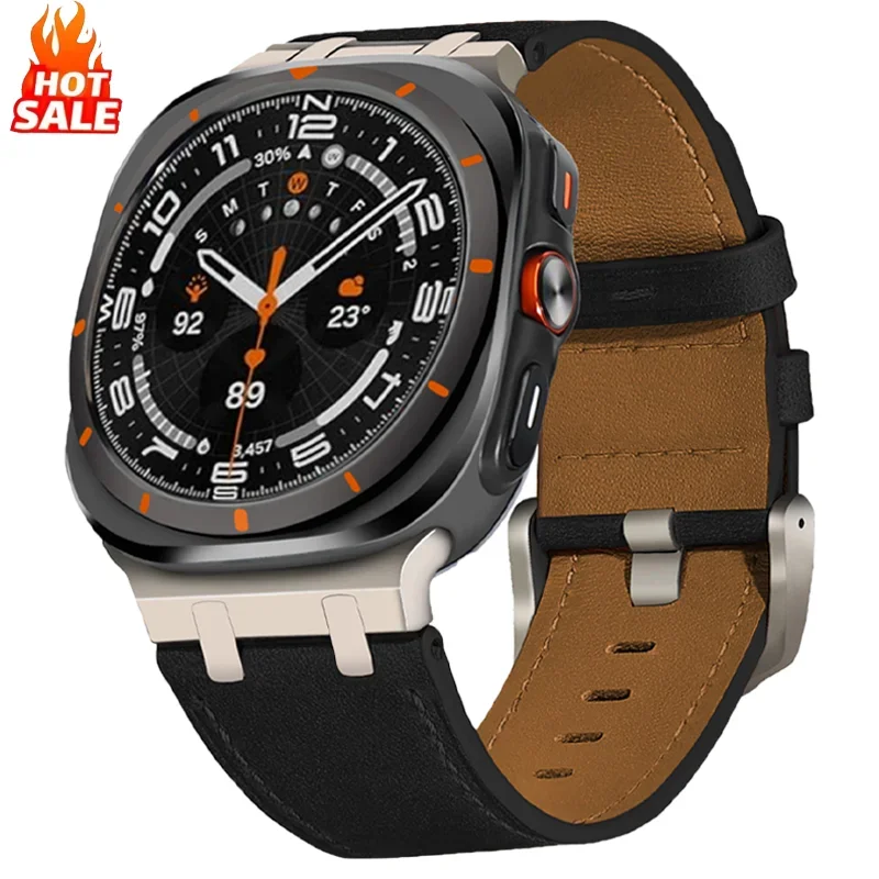 Luxury Watch Galaxy - Luxury Leather Band For Samsung Galaxy