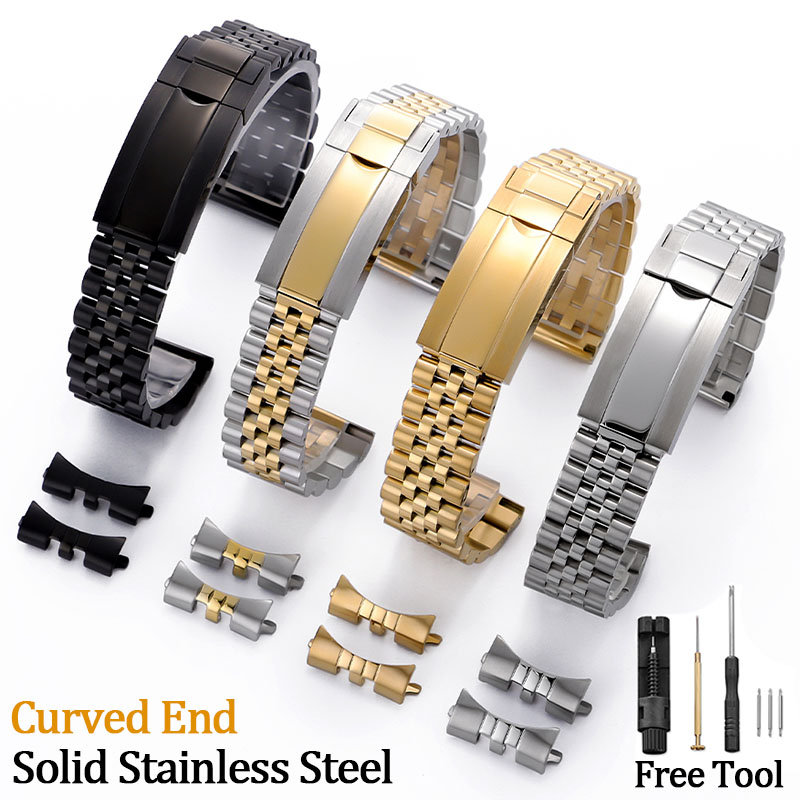 Luxury Watch Class - Premium Curved End Watch Strap 20mm