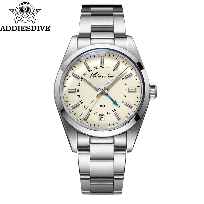 Luxury Watch Men - ADDIESDIVE Hot Brand 36mm Luxury GMT