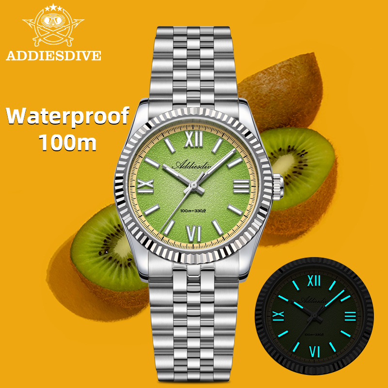 Luxury Watch Men - ADDIESDIVE Men VH31 Quartz Watch 36MM