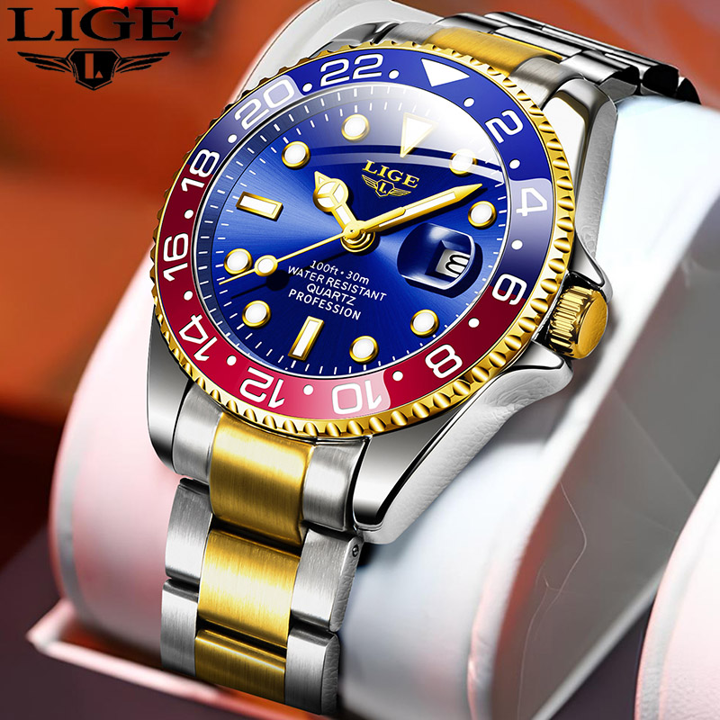 Luxury Watch Price - LIGE 2025 brand new men's watch