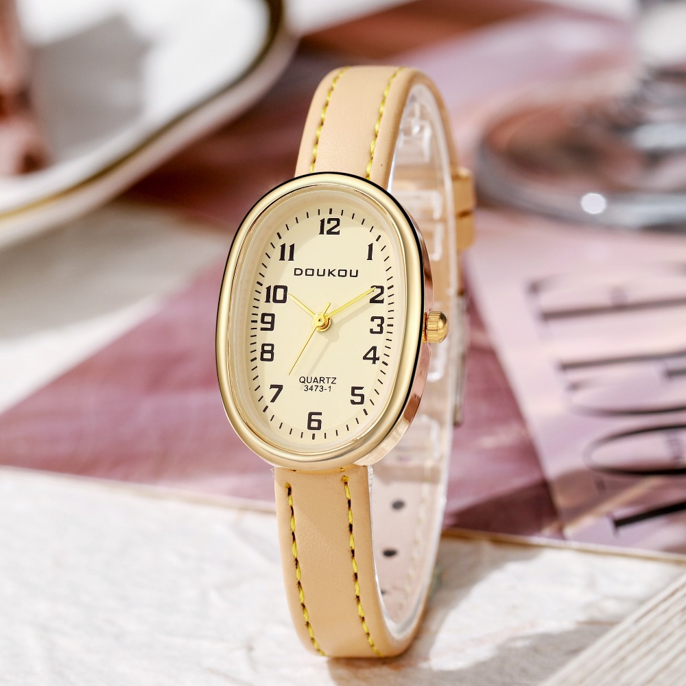 Luxury Oval Dial Women Watches - Luxury Watch Strap recension och pris