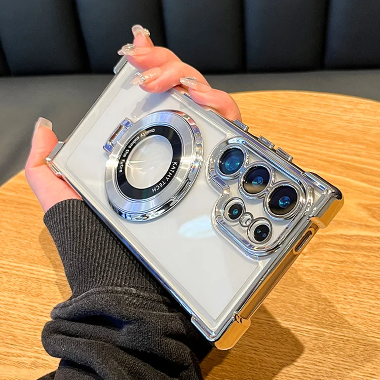Luxury Plating Shockproof Magn - Luxury Watch Galaxy recension och pris