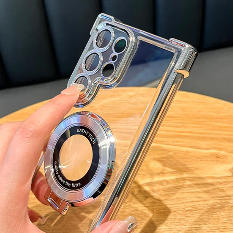 Luxury Plating Shockproof Magn - Luxury Watch Galaxy recension och pris