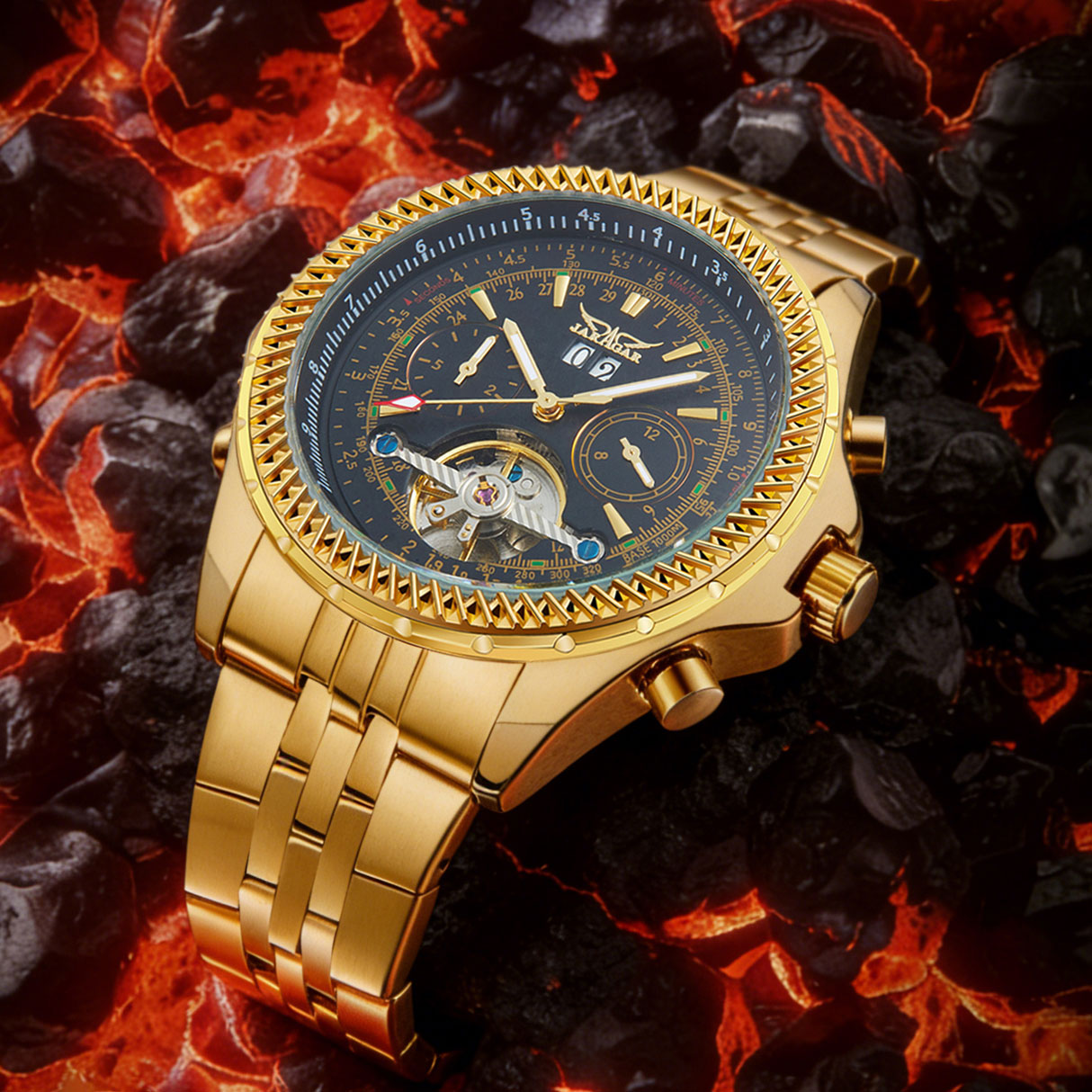 High-end Luxury Multifunctiona - Chronograph Flyback Watch recension och pris
