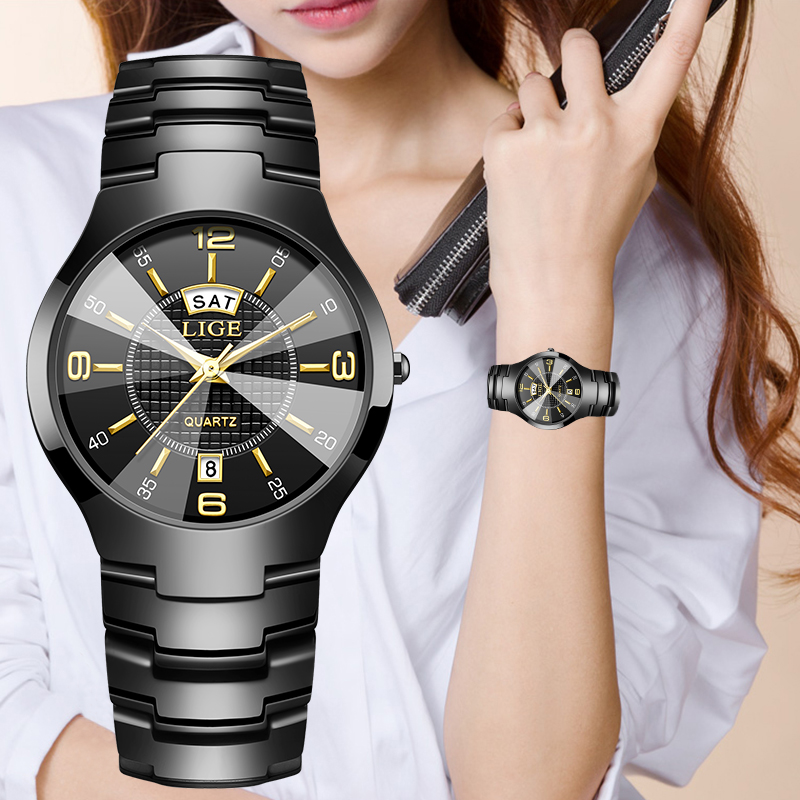 LIGE Fashion Elegant Women's W - Luxury Watch Strap recension och pris