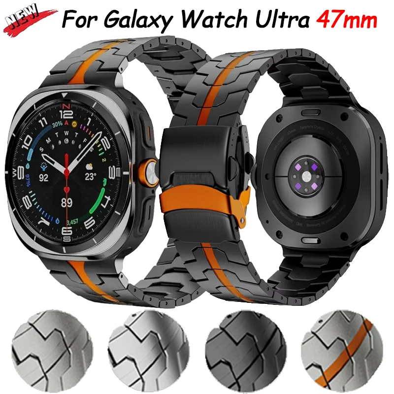 Titanium Strap For Samsung Gal - Luxury Watch Galaxy recension och pris