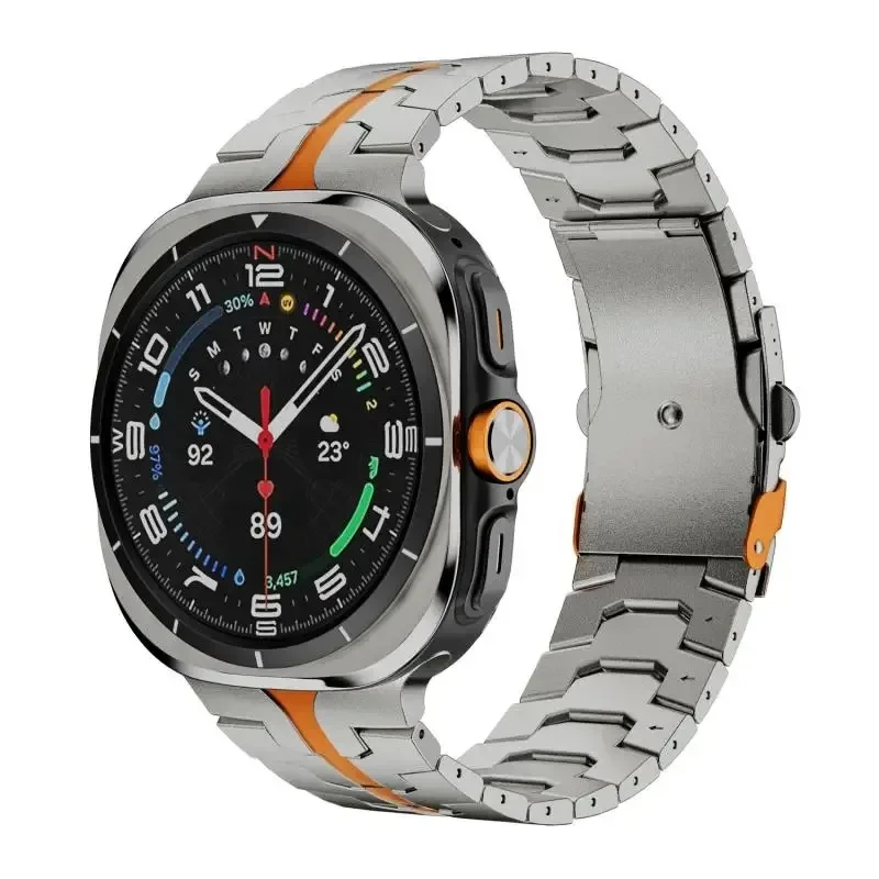 Titanium Strap For Samsung Gal - Luxury Watch Galaxy recension och pris