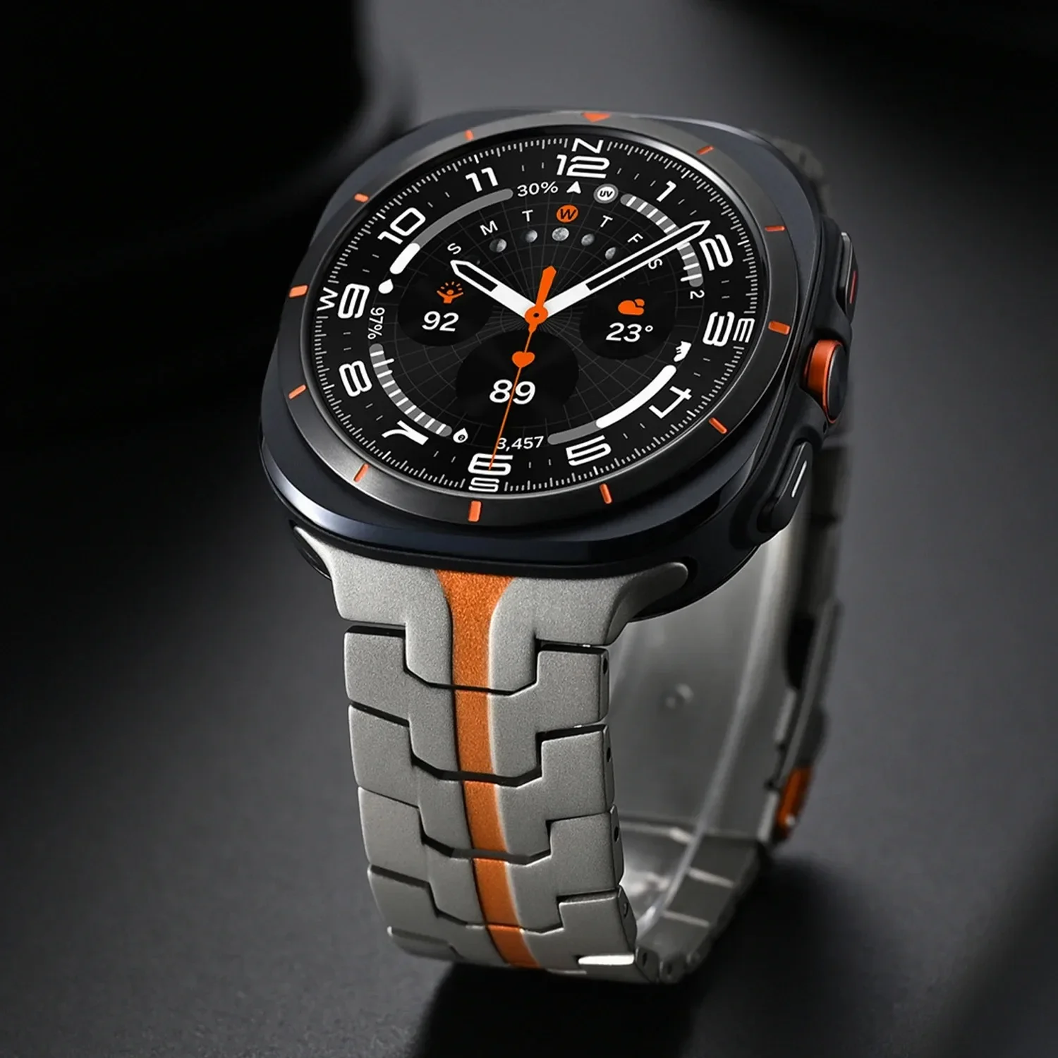 Titanium Strap For Samsung Gal - Luxury Watch Galaxy recension och pris