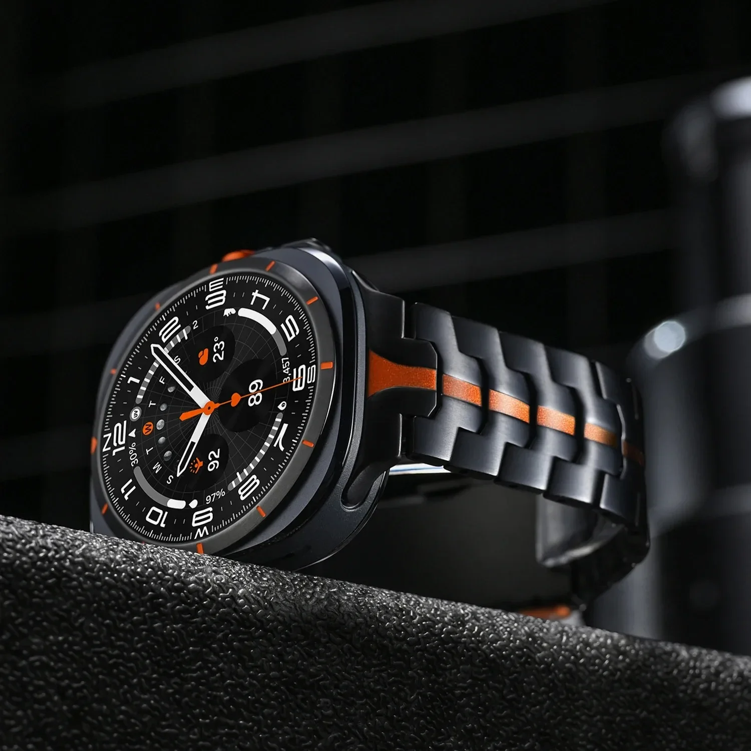 Titanium Strap For Samsung Gal - Luxury Watch Galaxy recension och pris