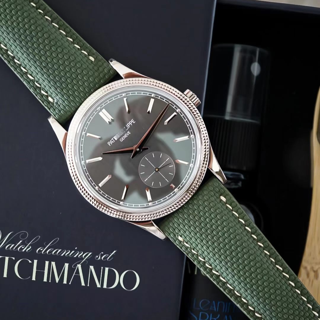 18 19 20 21 22mm Sailcloth FKM - Luxury Watch Class recension och pris
