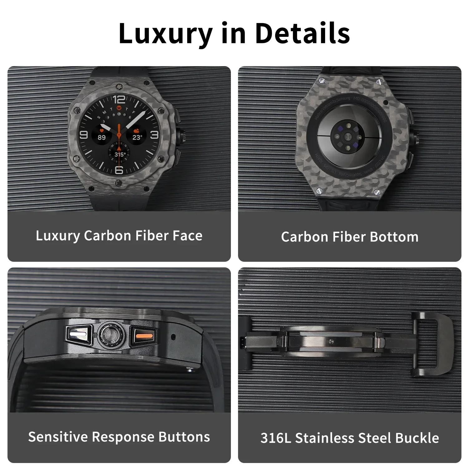 Luxury Modification Kit for Sa - Luxury Watch Galaxy recension och pris