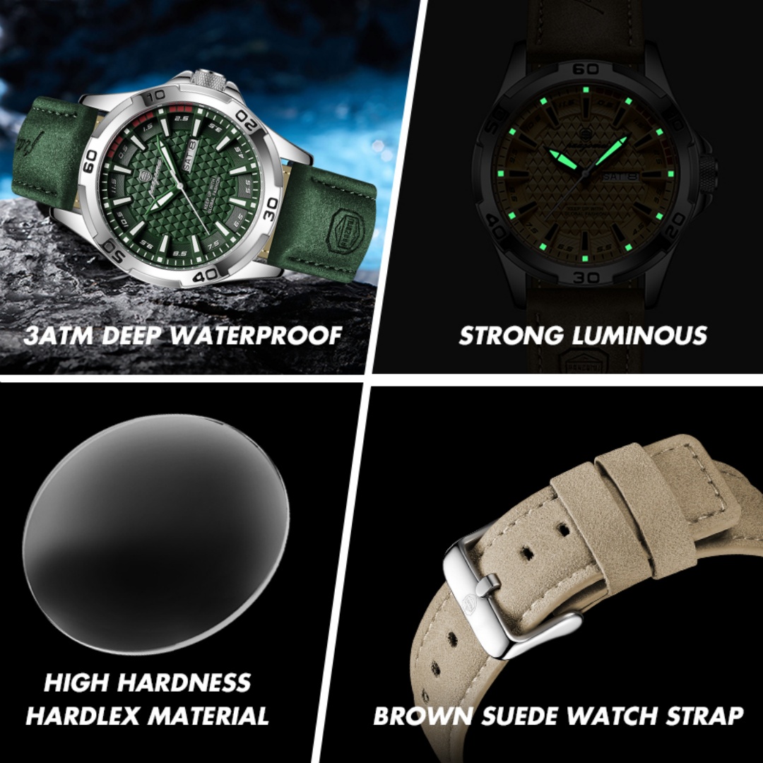 PAAZOMU Luxury Brand Men Watch - Luxury Watch Investment recension och pris