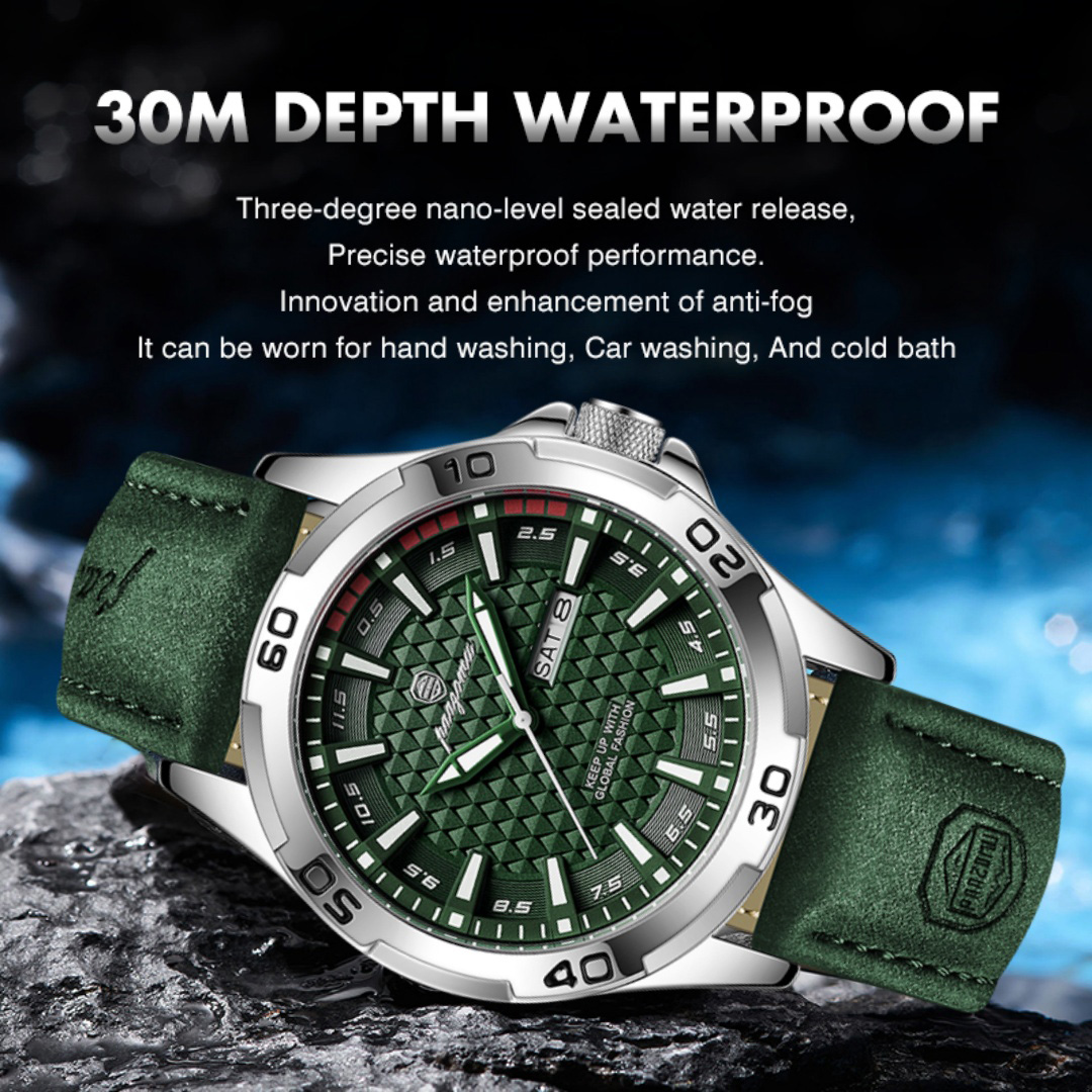 PAAZOMU Luxury Brand Men Watch - Luxury Watch Investment recension och pris