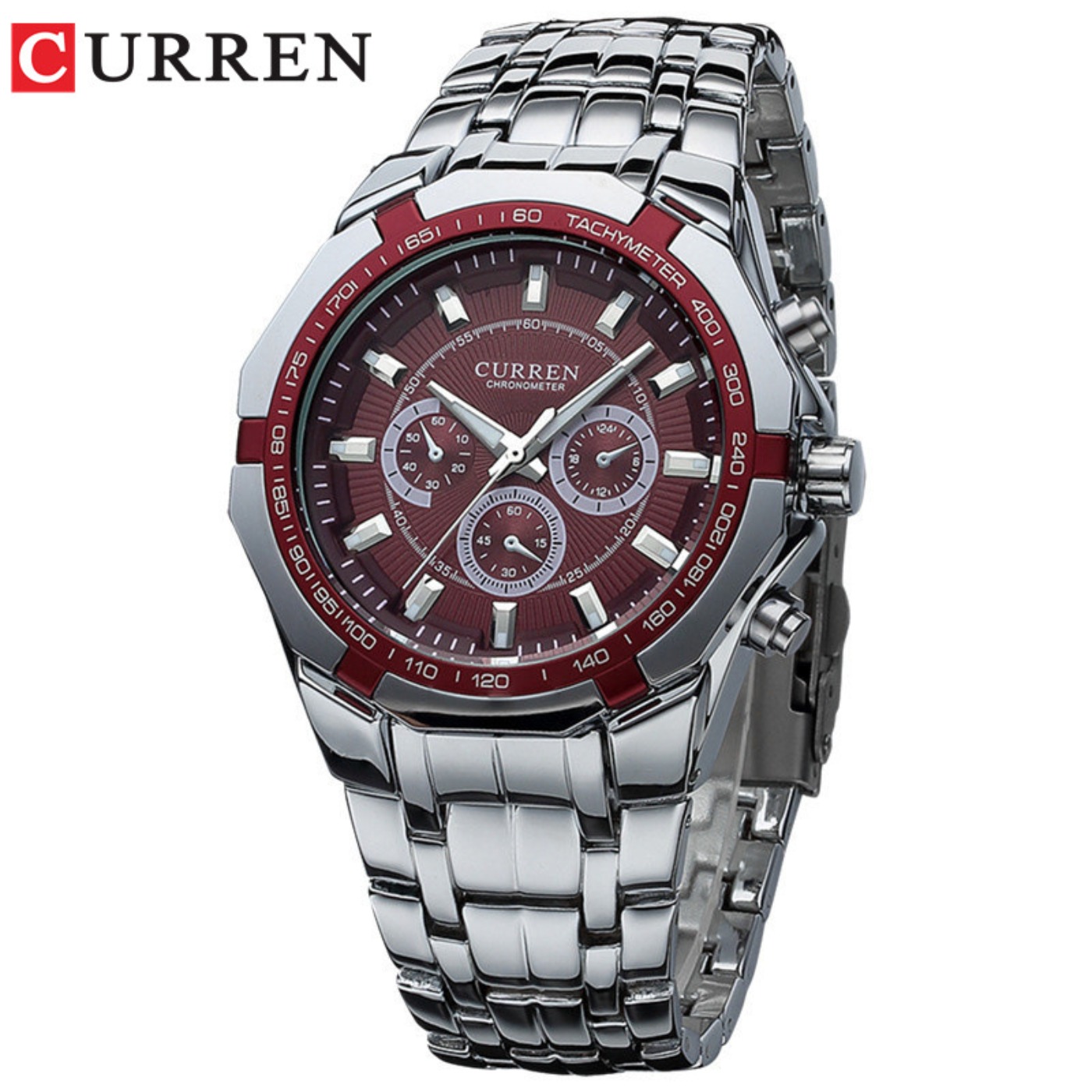 CURREN Men Luxury Brand Milita - Luxury Watch Audemars Piguet recension och pris