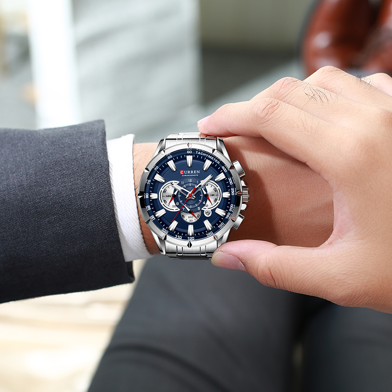 CURREN Wrist Watch Men Waterpr - Luxury Watch Investment recension och pris