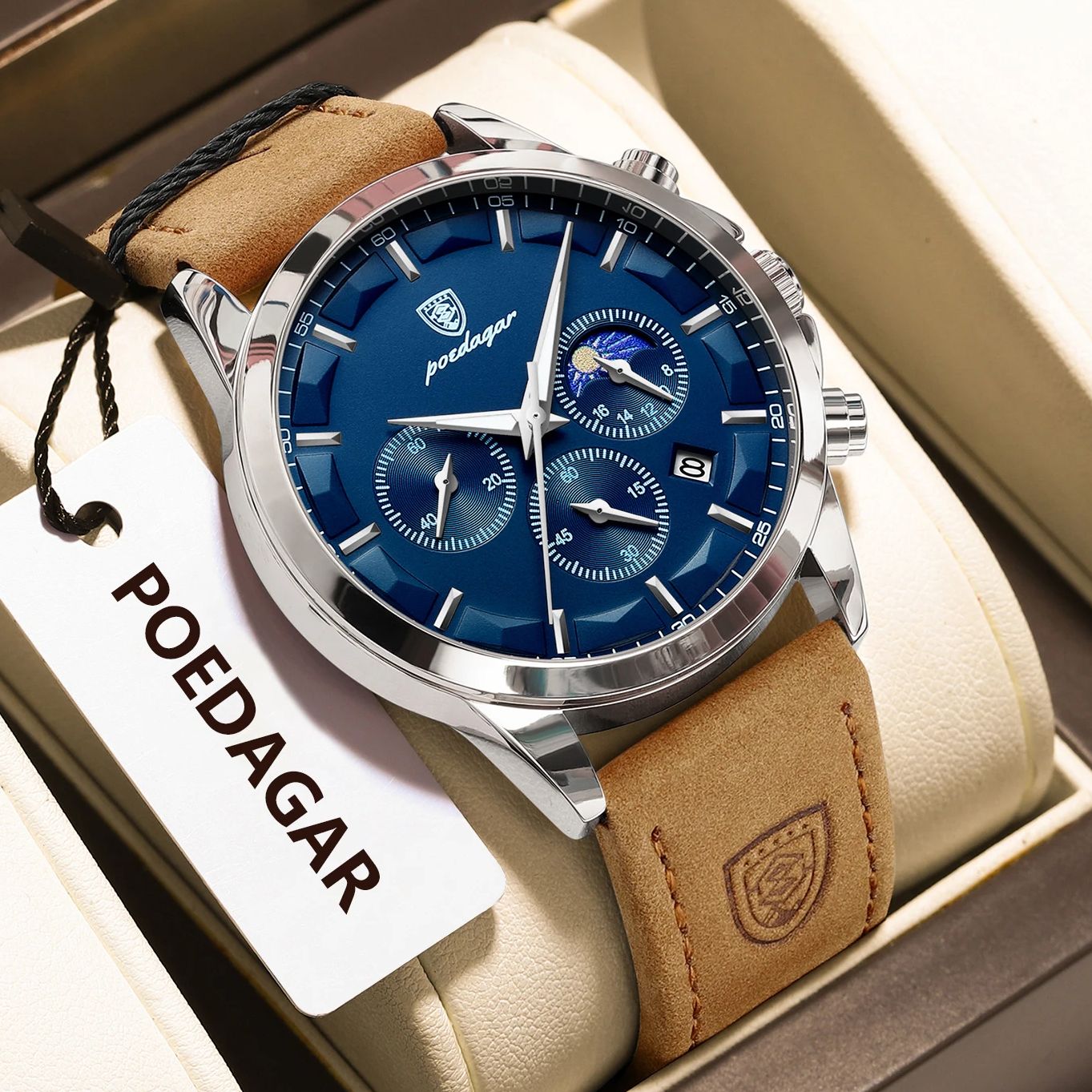 POEDAGAR Luxury Men Wristwatch - Luxury Watch Audemars Piguet recension och pris