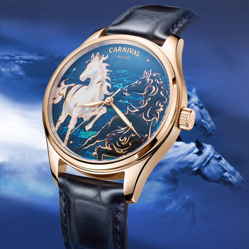 Carnival Brand Fashion Zodiac  - Zodiac Luxury Watch recension och pris