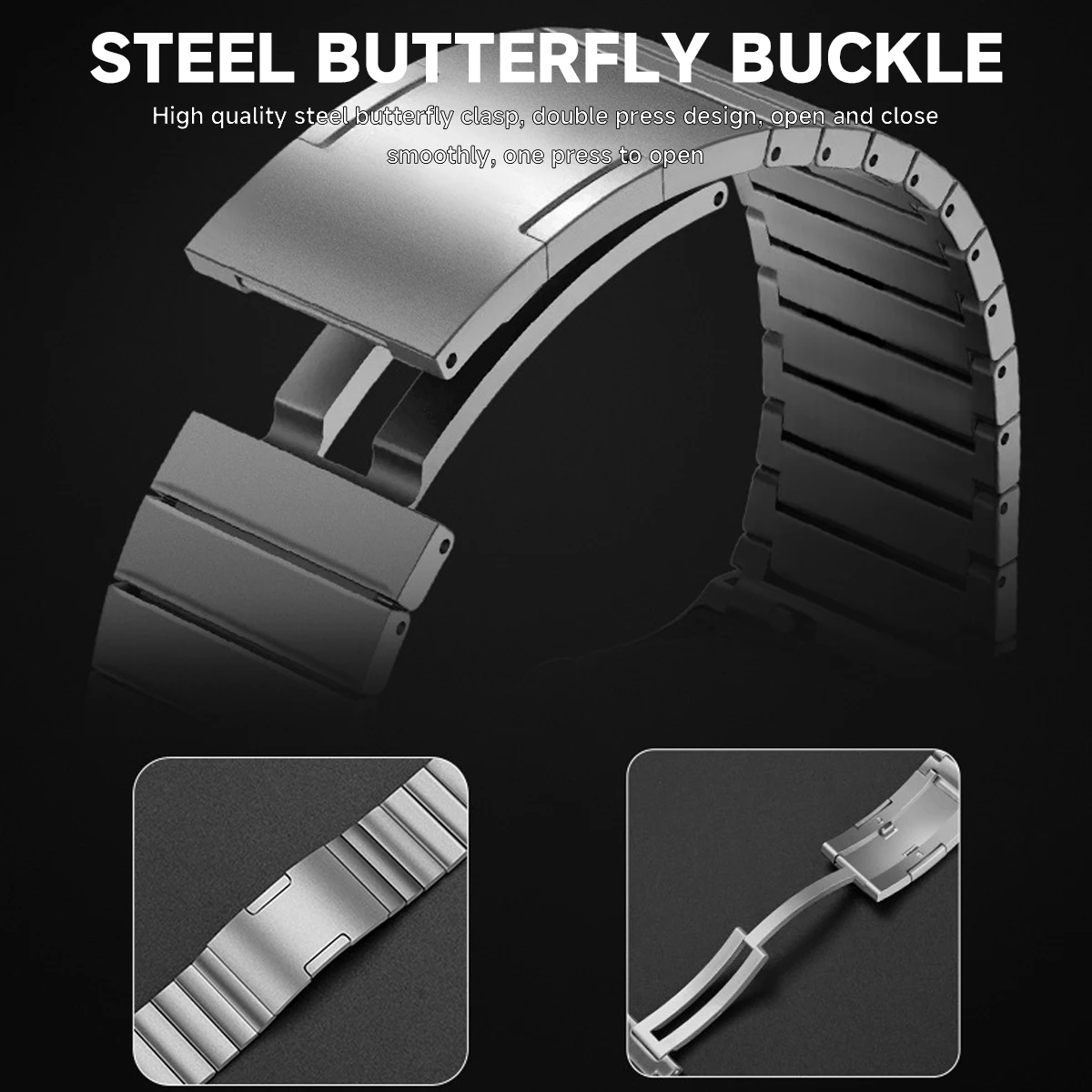Luxury Titanium Strap for Sams - Luxury Watch Galaxy recension och pris