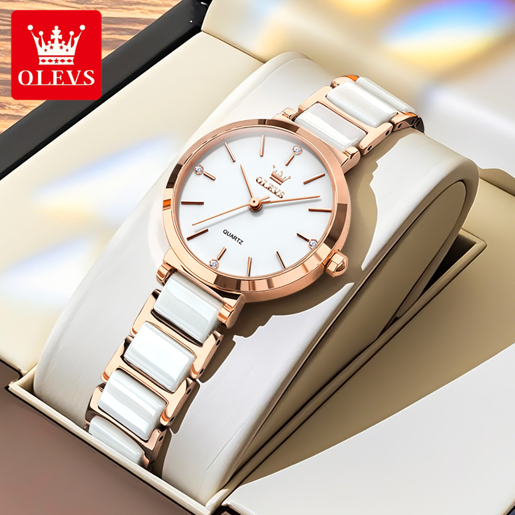 OLEVS Women Watch 5877 Luxury  - Luxury Watch Strap recension och pris