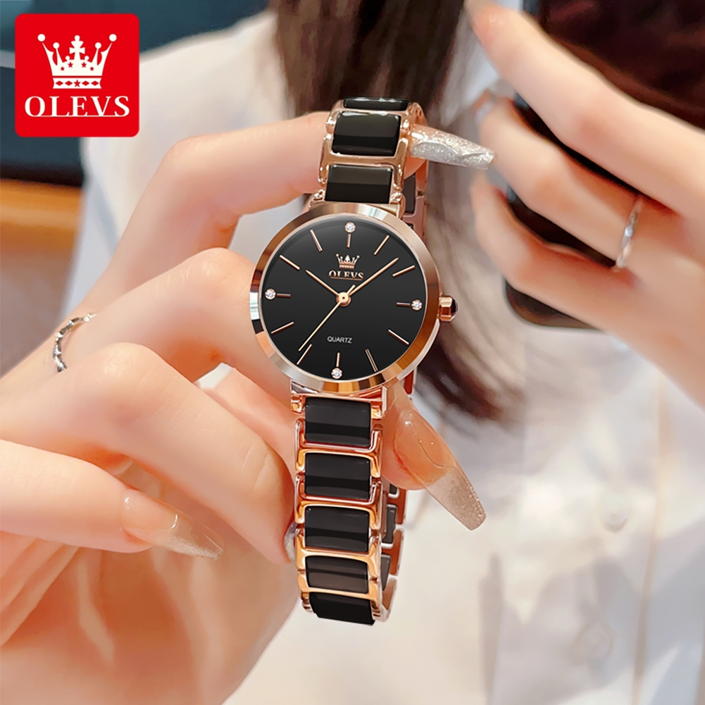 OLEVS Women Watch 5877 Luxury  - Luxury Watch Strap recension och pris