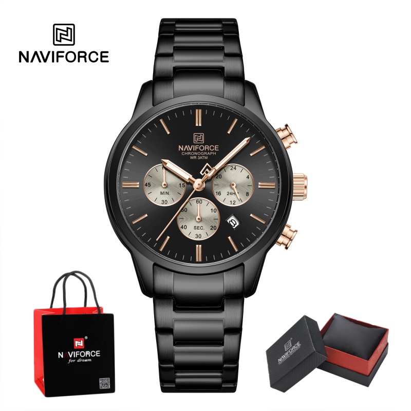 NAVIFORCE Men Quartz Chronogra - Luxury Watch Strap recension och pris