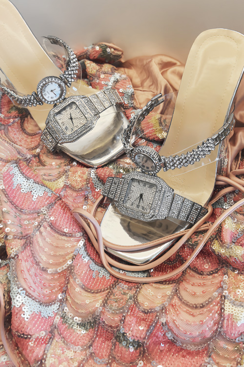Original design Crystal watch  - Luxury Watch Strap recension och pris