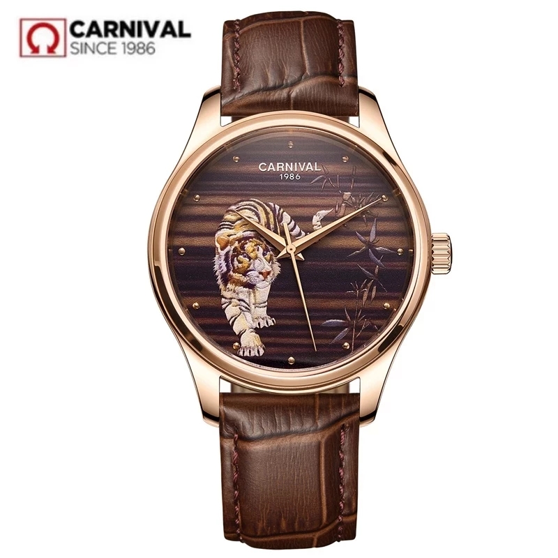 CARNIVAL Zodiac Tiger Series L - Zodiac Luxury Watch recension och pris