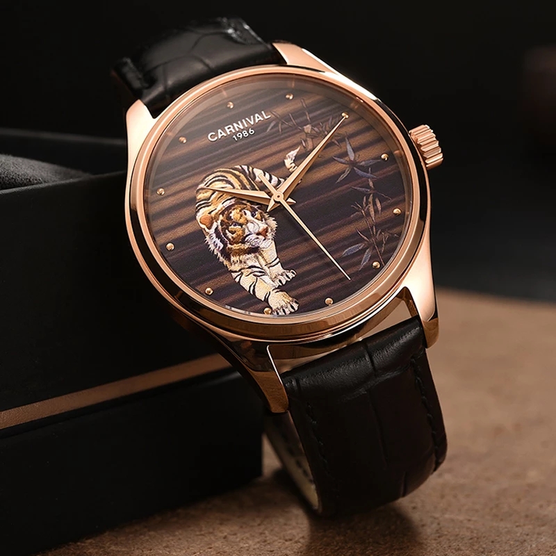 CARNIVAL Zodiac Tiger Series L - Zodiac Luxury Watch recension och pris