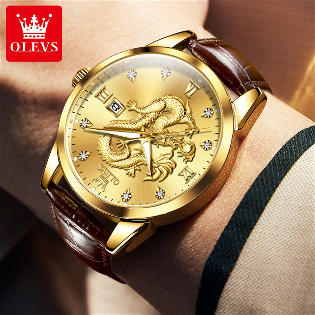 OLEVS Top Brand Mens Watch Fas - Luxury Watch China recension och pris