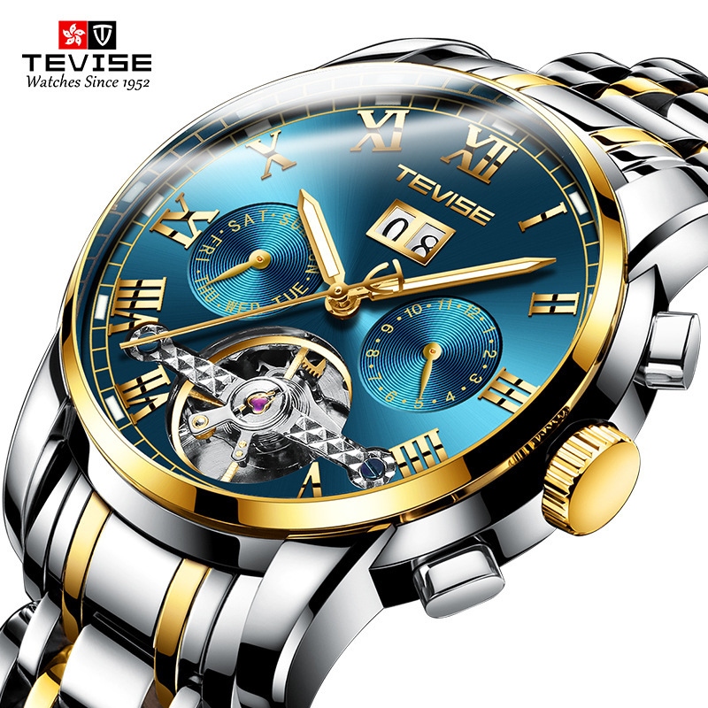 Men's Tourbillon Automatic Mec - Chronograph Flyback Watch recension och pris