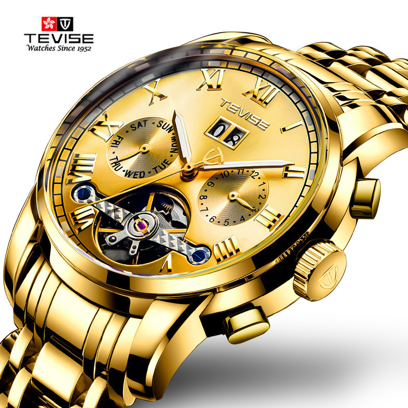 Men's Tourbillon Automatic Mec - Chronograph Flyback Watch recension och pris