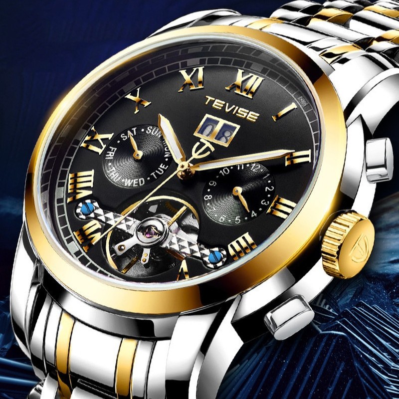 Men's Tourbillon Automatic Mec - Chronograph Flyback Watch recension och pris