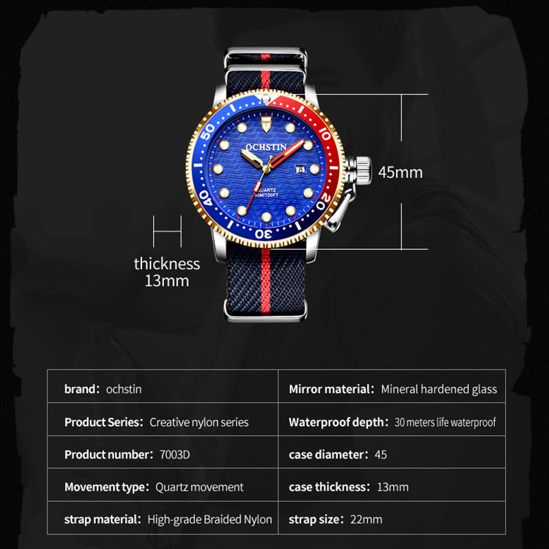2025 New Men's Diving Watch OC - Luxury Watch Class recension och pris