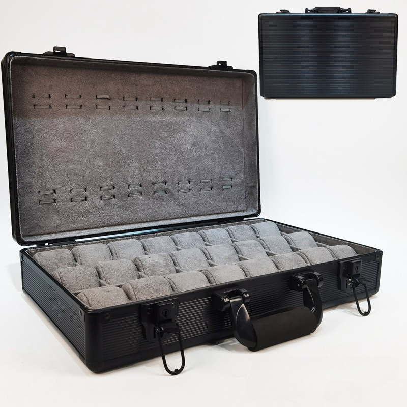 Aluminum Green Watch Box Mens  - Luxury Watch Class recension och pris