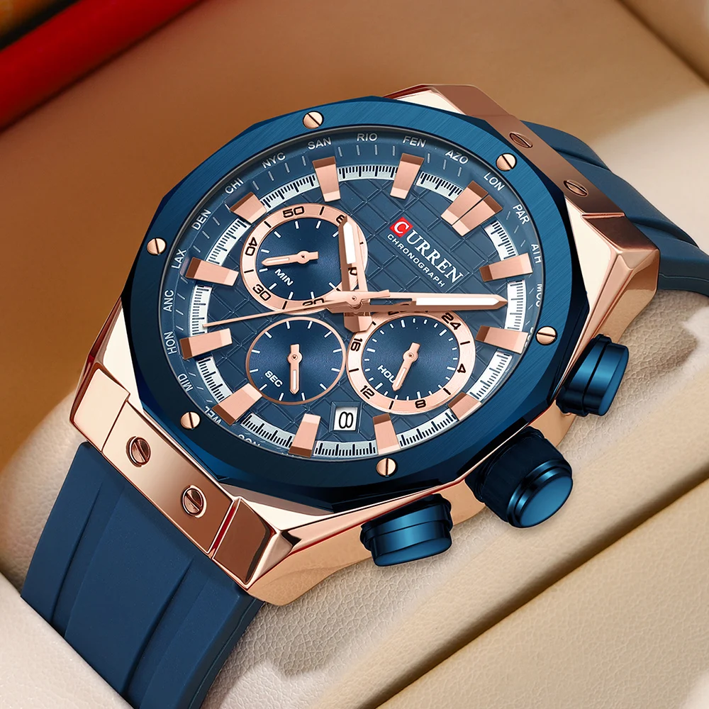 CURREN Luxury Brand High Quali - Luxury Watch Audemars Piguet recension och pris