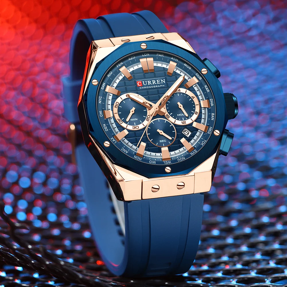 CURREN Luxury Brand High Quali - Luxury Watch Audemars Piguet recension och pris