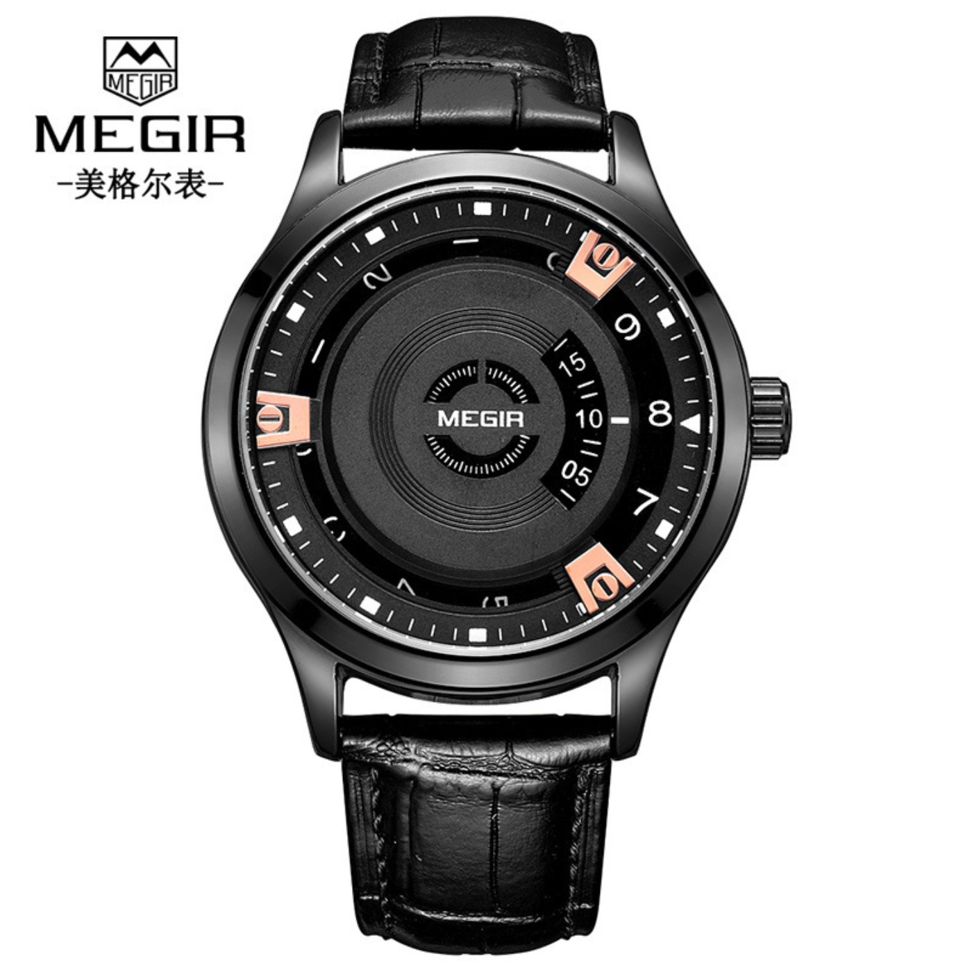 MEGIR Men Watches Luxury Leath - Luxury Watch Strap recension och pris