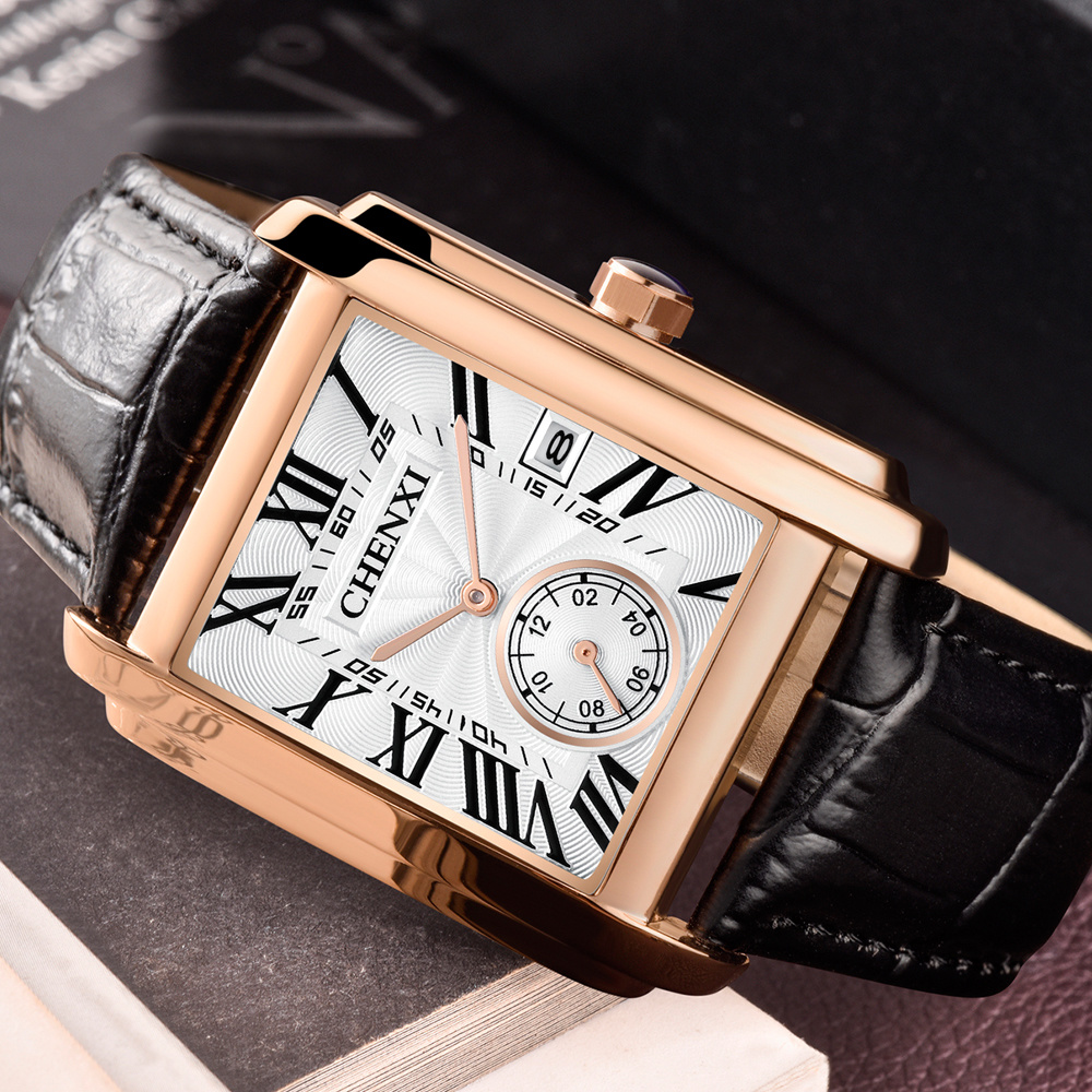 CHENXI 8216 Fashion Classic Sq - Luxury Watch Investment recension och pris