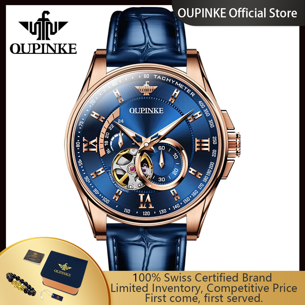 OUPINKE 3222  Original Automat - Chronograph Flyback Watch recension och pris