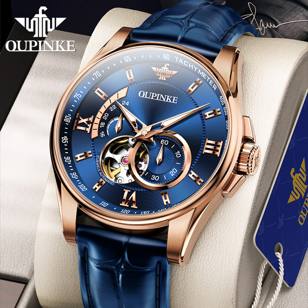 OUPINKE 3222  Original Automat - Chronograph Flyback Watch recension och pris