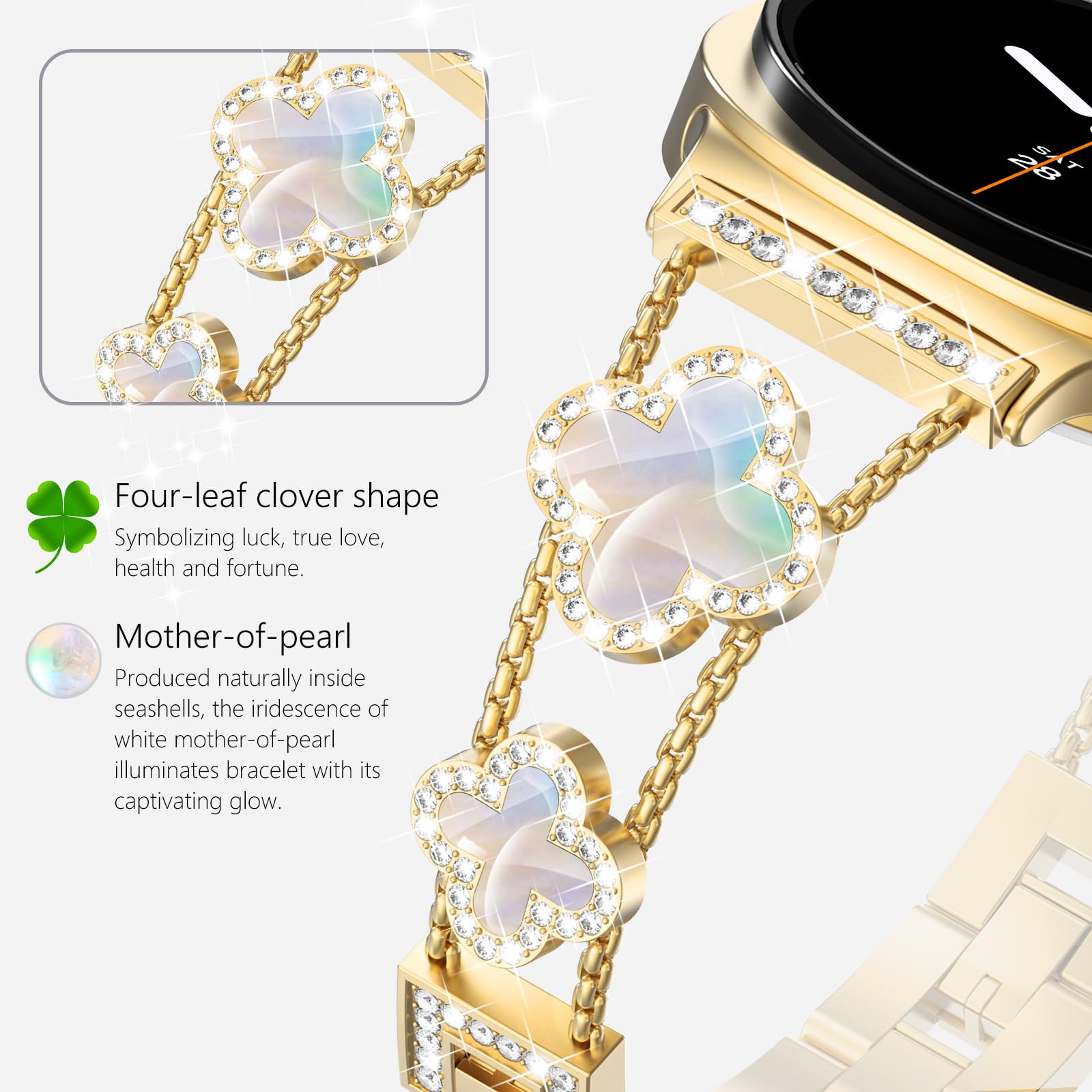 Diamond Strap for Samsung Gala - Luxury Watch Galaxy recension och pris