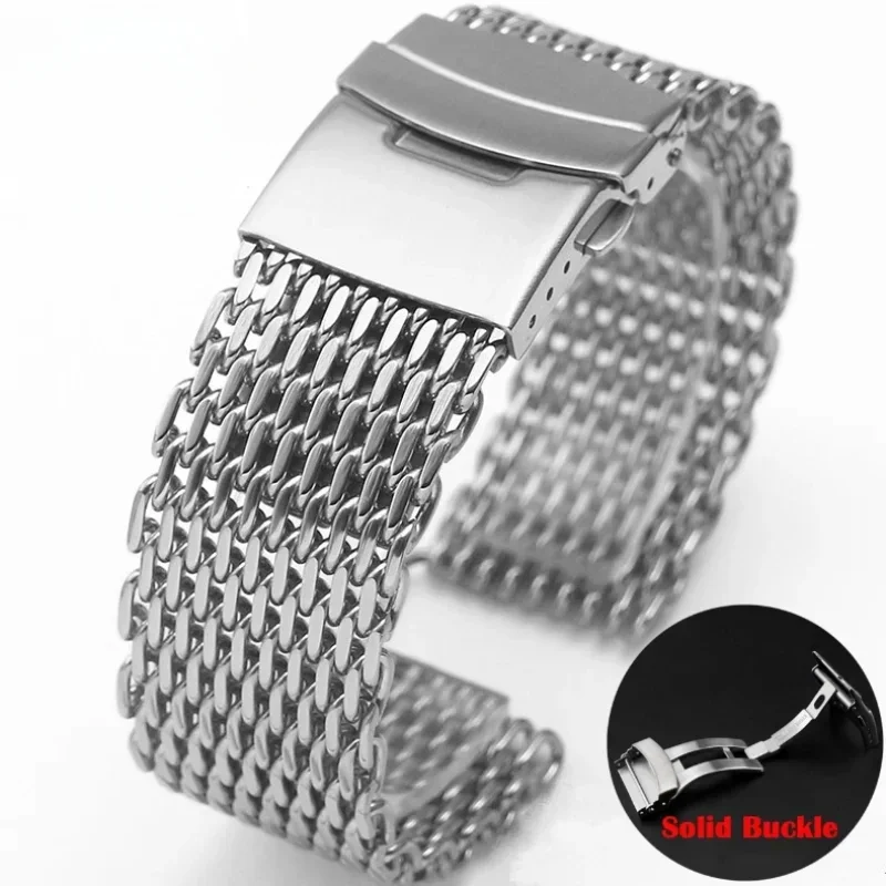 18/20/22/24mm Mesh Solid Stain - Luxury Watch Class recension och pris
