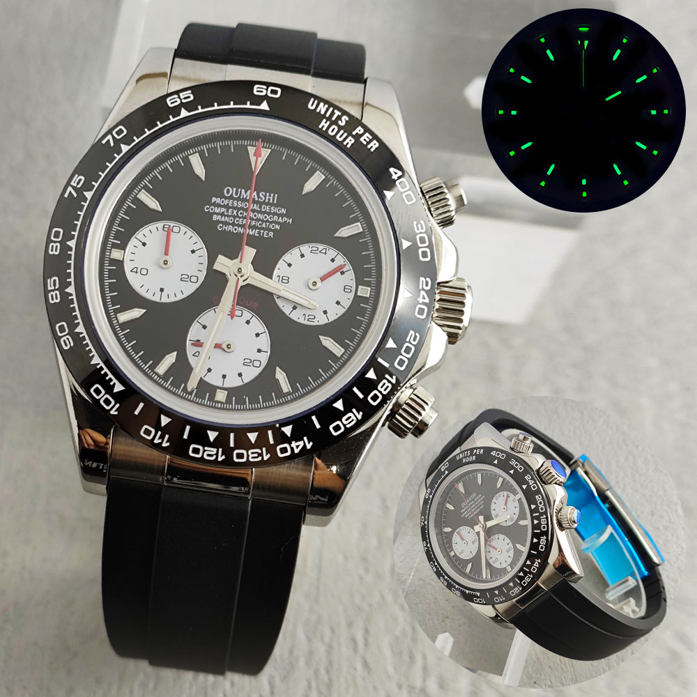 New Top Class Men's Watch VK63 - Luxury Watch Class recension och pris