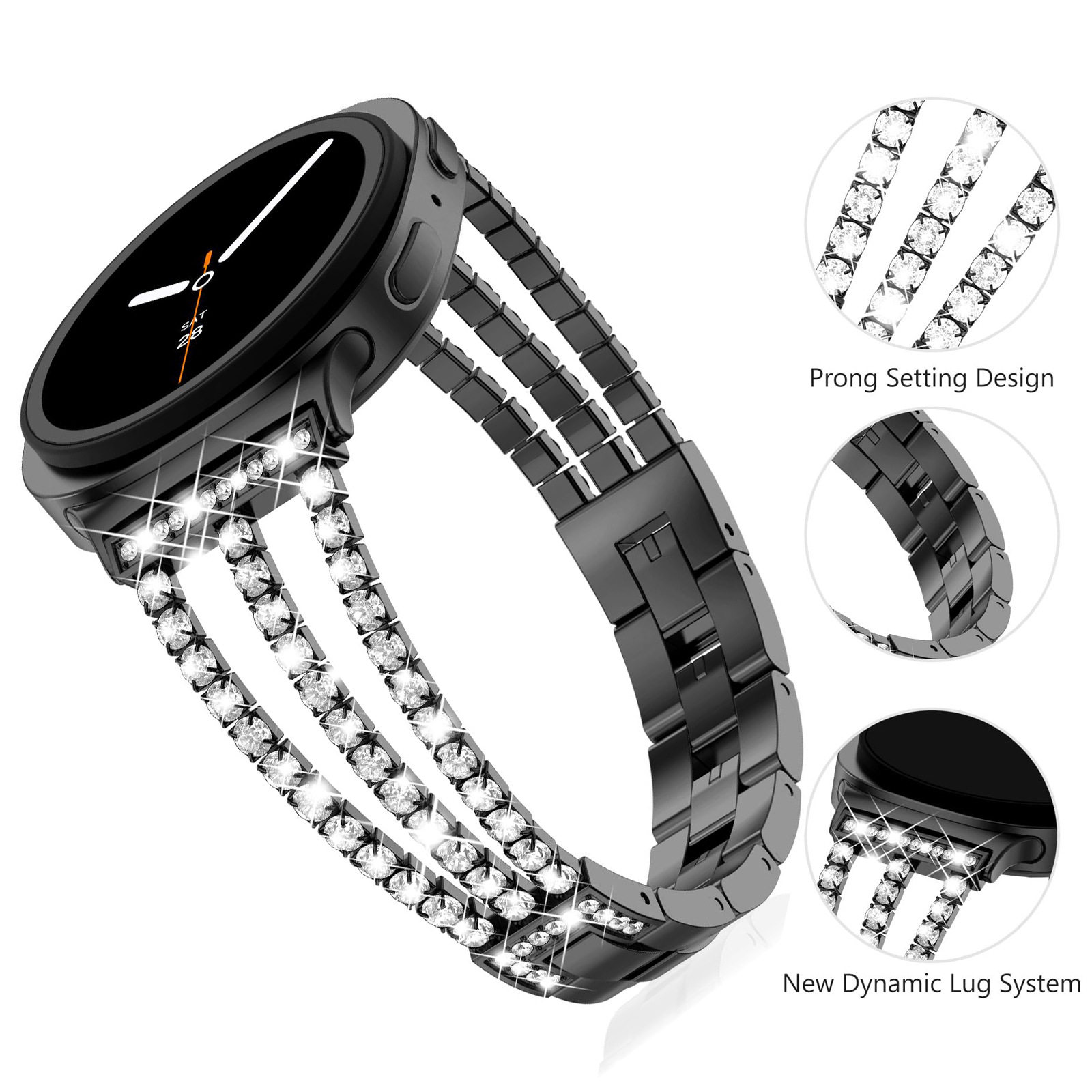 Diamond Strap For Samsung Gala - Luxury Watch Galaxy recension och pris