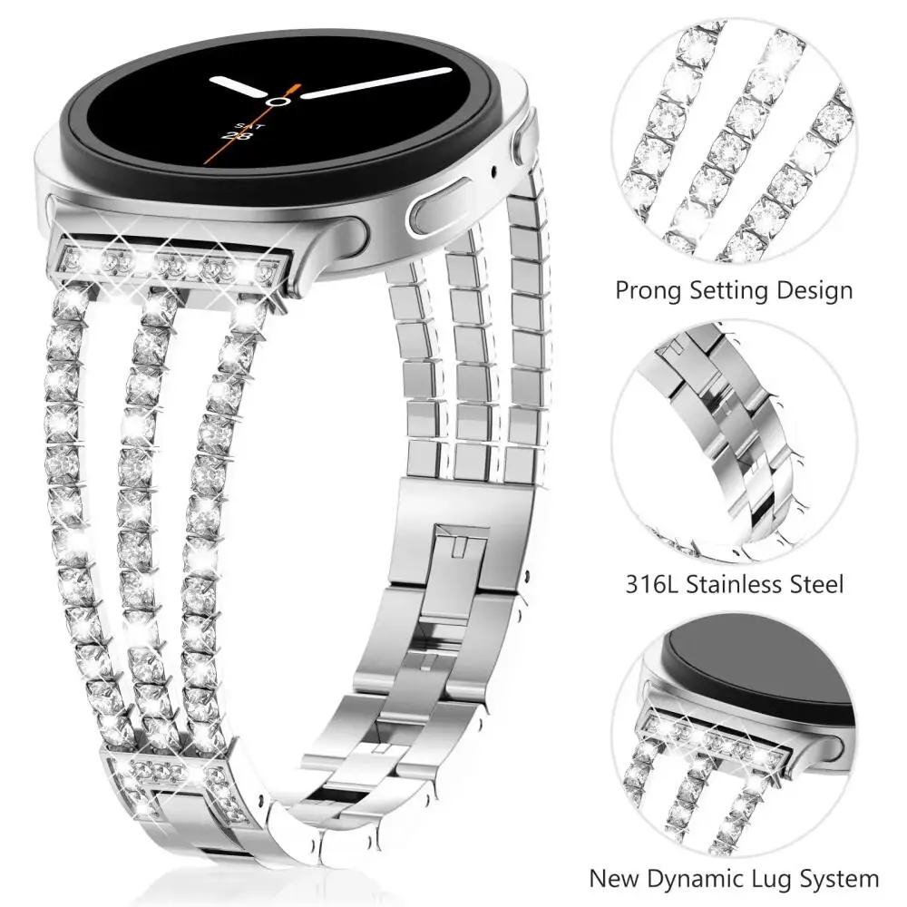 Diamond Strap For Samsung Gala - Luxury Watch Galaxy recension och pris