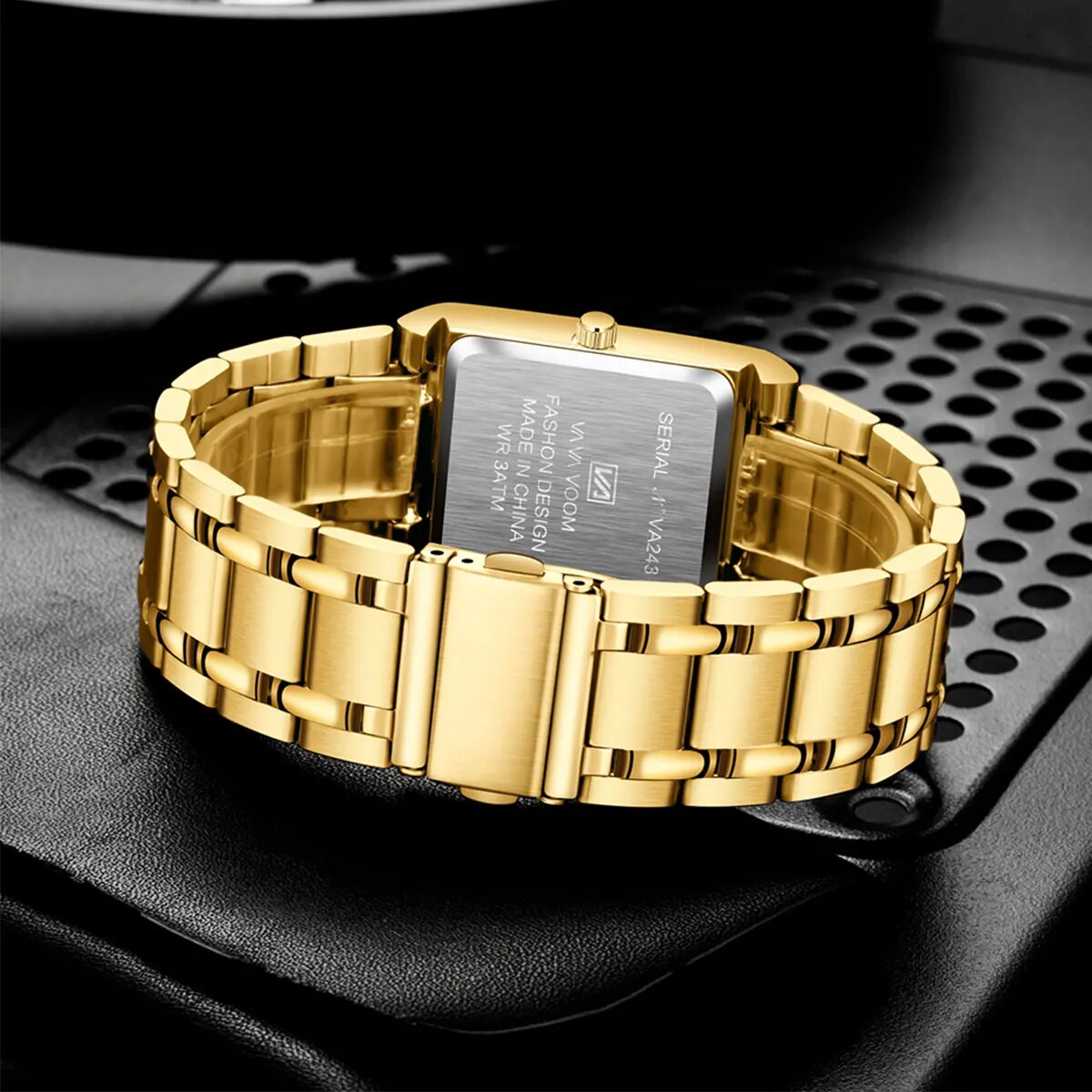 Men Business Watch Simple Desi - Luxury Watch Gold And Black recension och pris