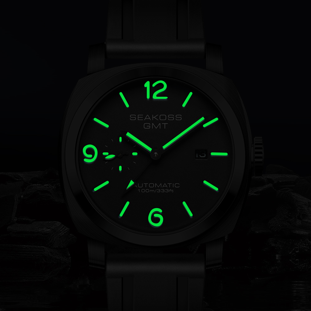 SEAKOSS 45mm Diving GMT Watch  - Chronograph Flyback Watch recension och pris