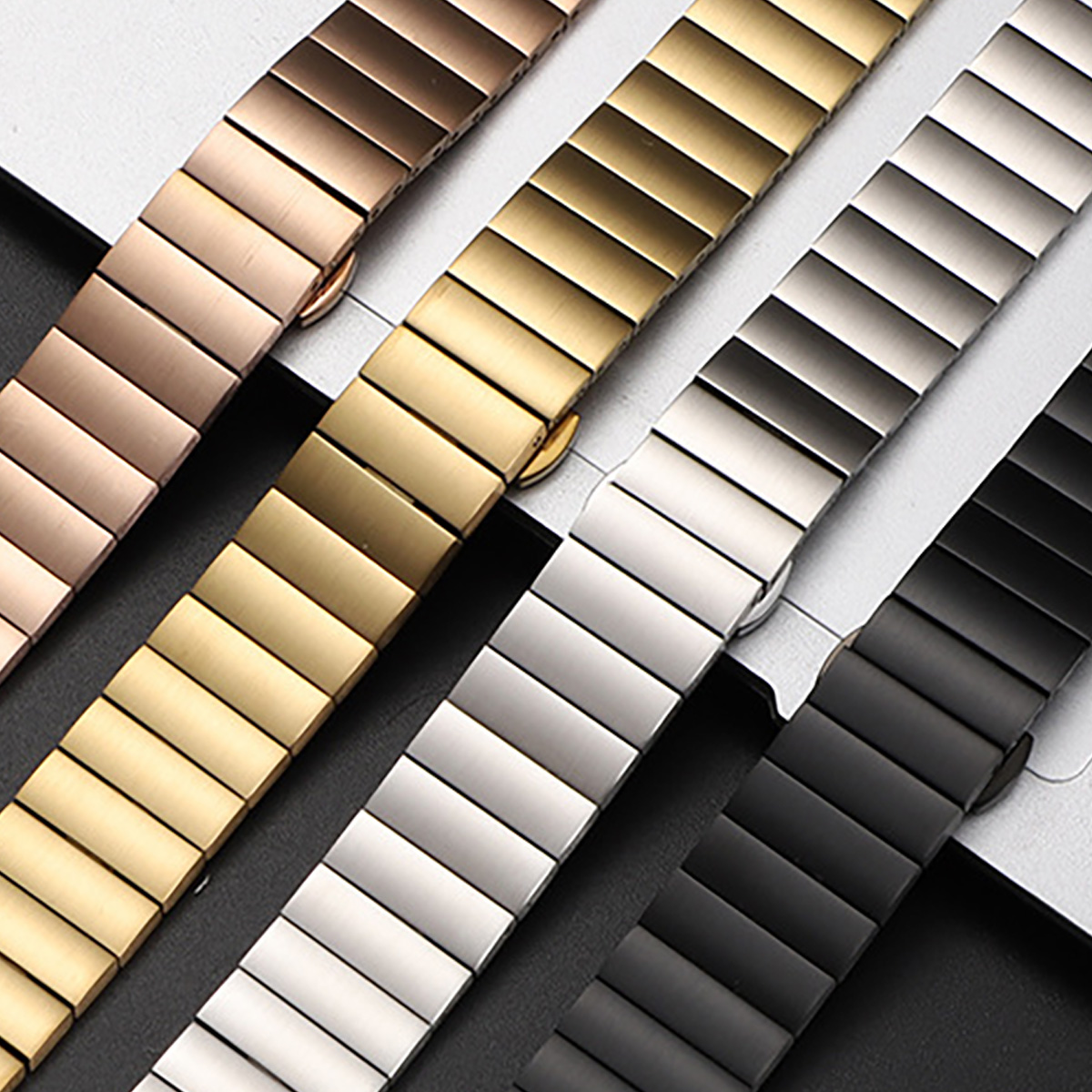Stainless Steel Band for Samsu - Luxury Watch Galaxy recension och pris
