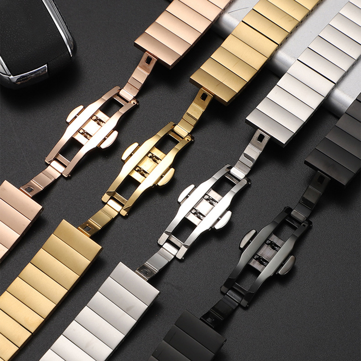 Stainless Steel Band for Samsu - Luxury Watch Galaxy recension och pris